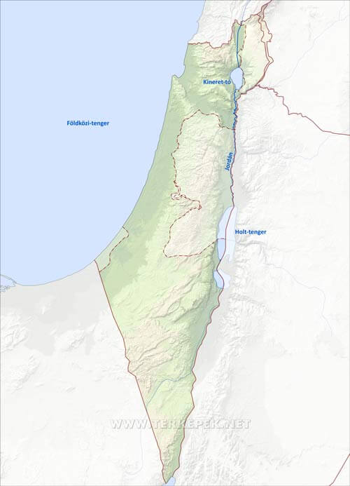 Izrael vízrajza